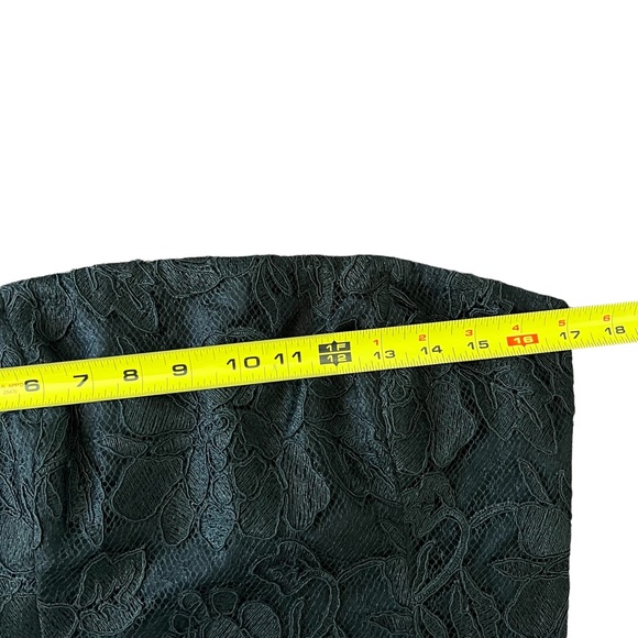 Sachin & Babi A-Line Gown Black Lace Bodice Size 10 - Picture 7 of 11